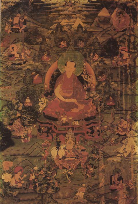 Kagyupa Lama and Mahasiddhas